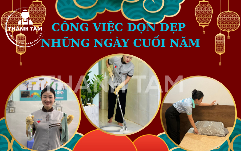 Giúp việc ở lại ngày tết 