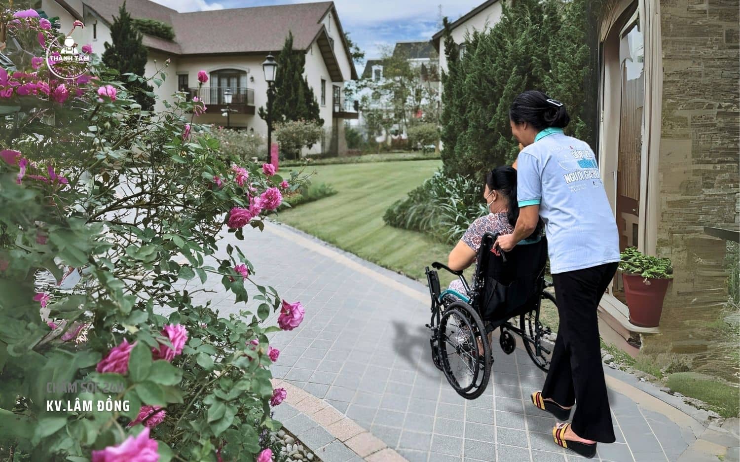 Khi tuổi cao, sức yếu nhiều ông bà tại Lâm Đồng cần người chăm sóc