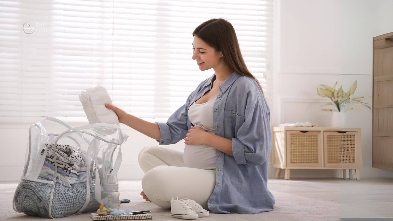 Mẹ bầu chuẩn bị vượt cạn tại bệnh viện Từ Dũ