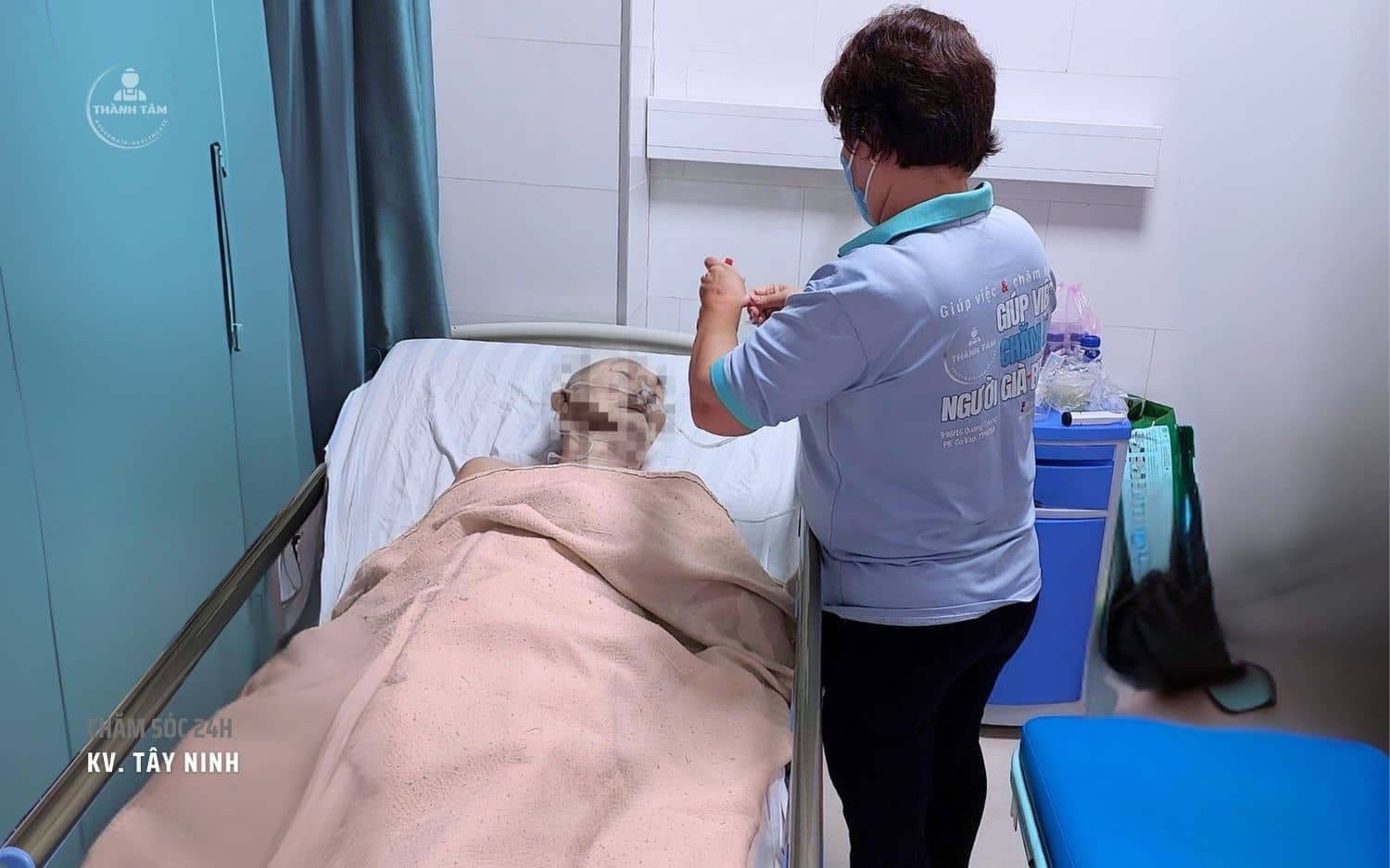 Người chăm sóc giỏi từ Sài Gòn về Tây Ninh nhận việc