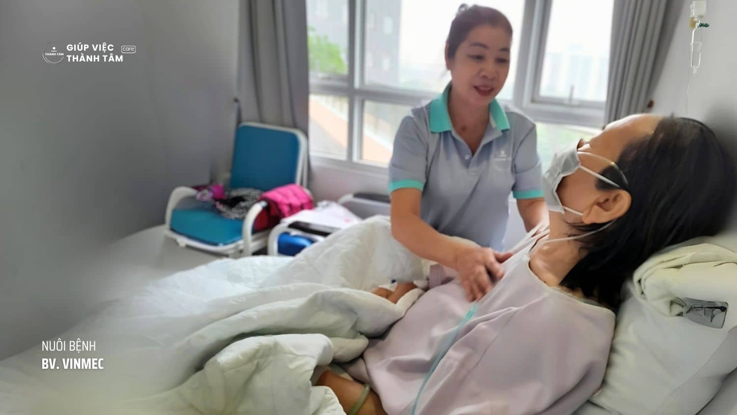 Nuôi bệnh nhân tại bệnh viện Vinmec | Thành Tâm Care