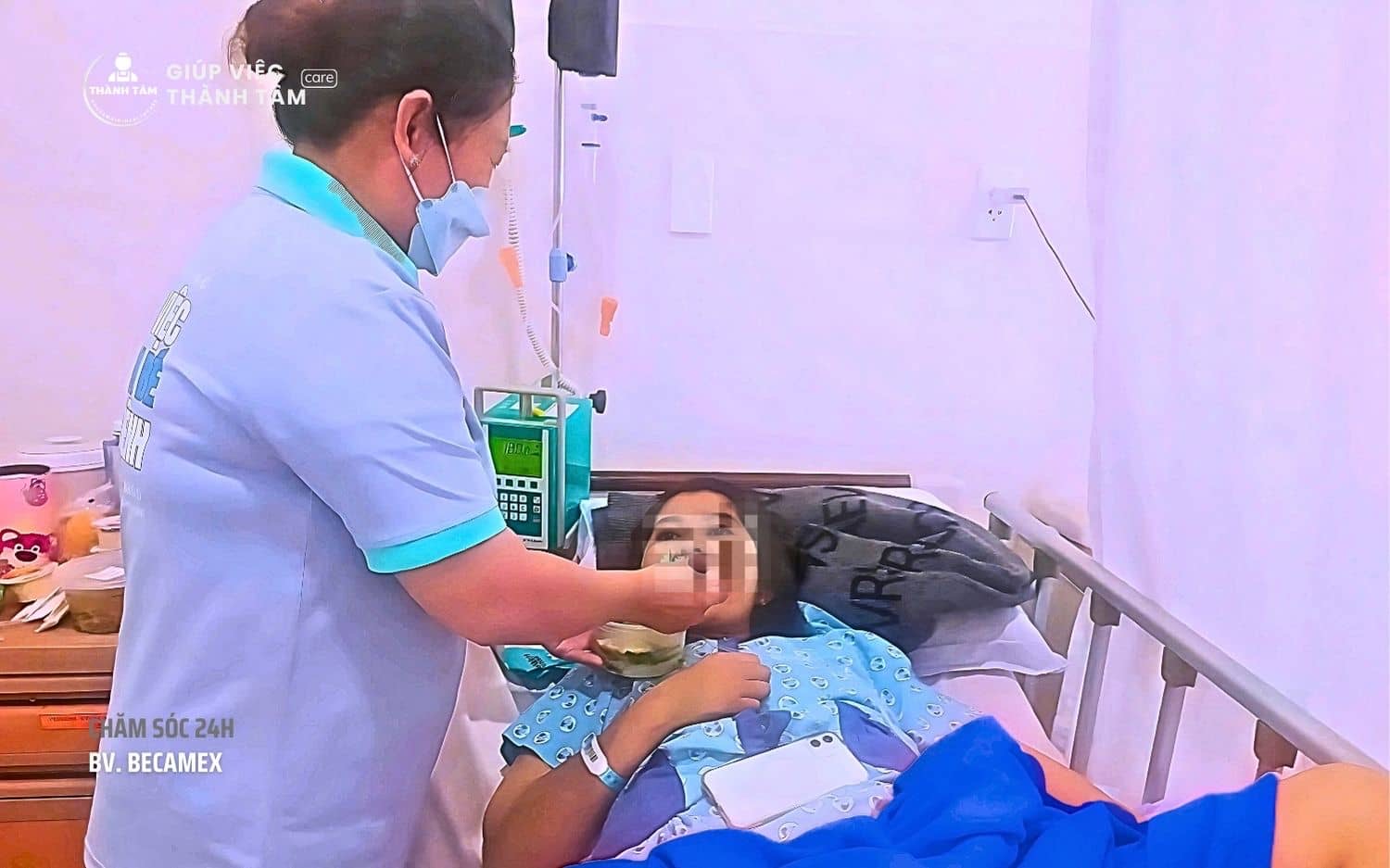 Thành Tâm Care cung cấp dịch vụ chăm sóc người bệnh tại BIH