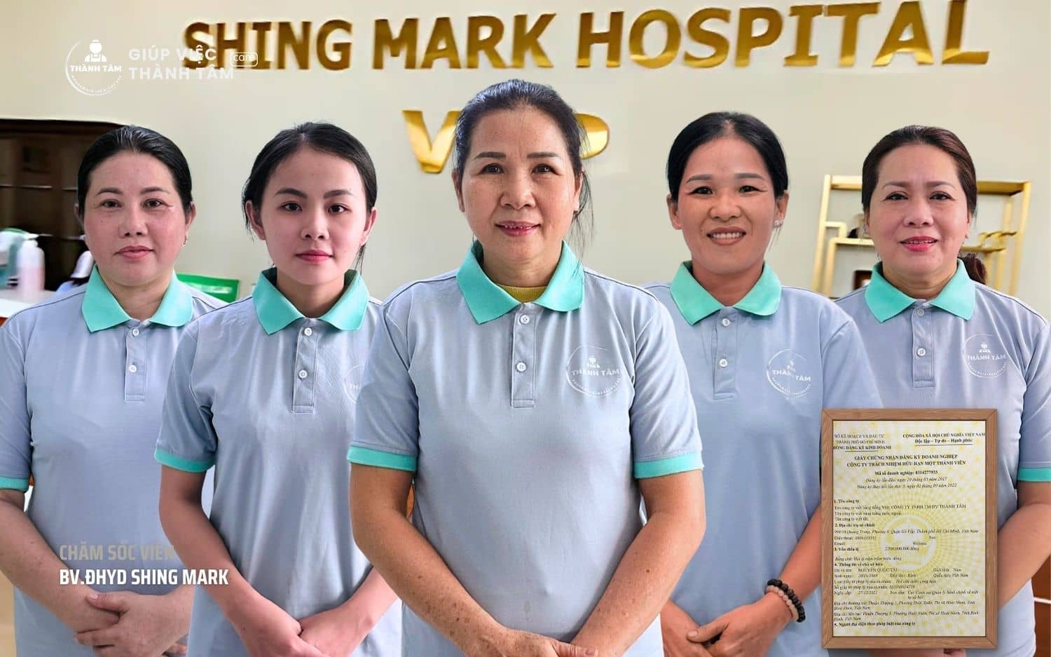 Thành Tâm Care - lựa chon tin cậy chăm sóc người thân nằm viện Shing Mark