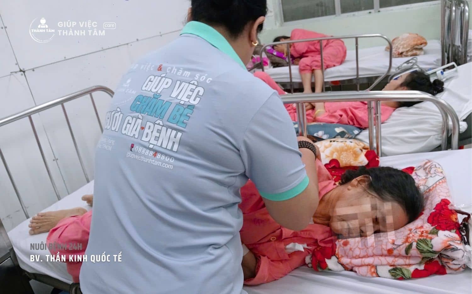 Thành Tâm Care nuôi người bệnh chuyên nghiệp tại IHC