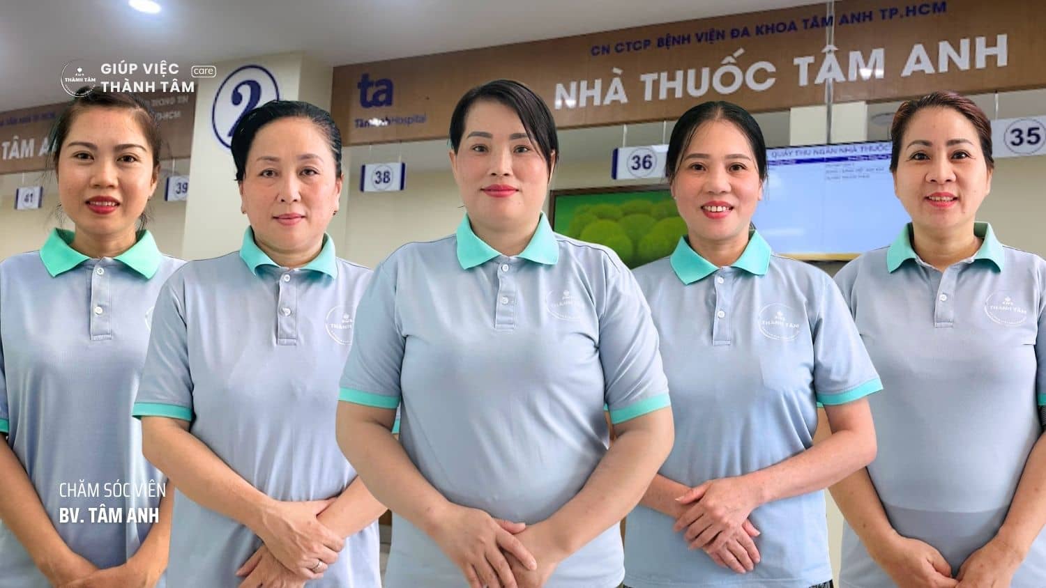 Chăm sóc viên Thành Tâm Care tại bệnh viện Tâm Anh