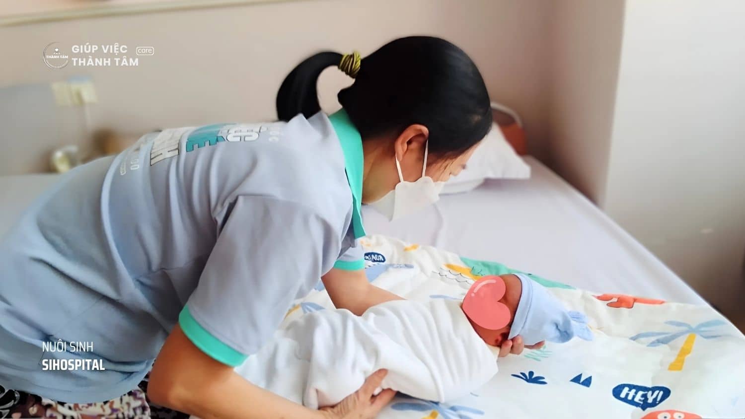 Vú nuôi bé mới sinh non tháng tại SIHospital