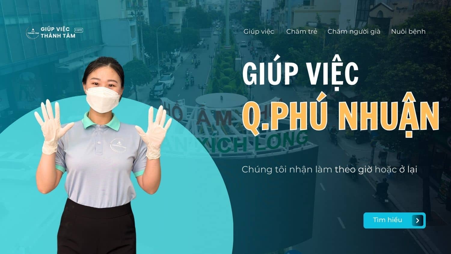 Giúp việc chăm sóc quận Phú Nhuận