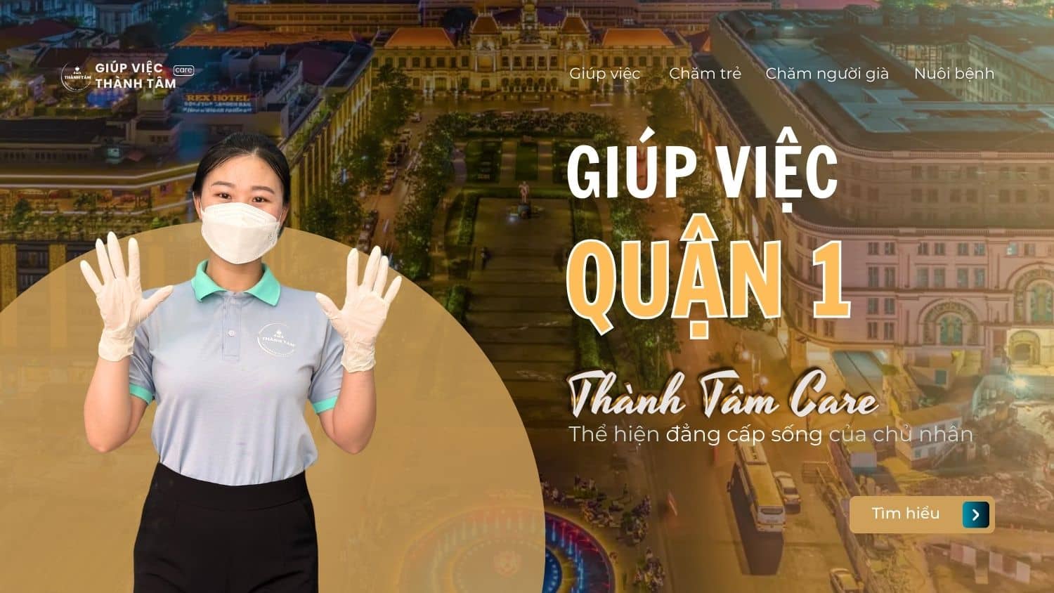 Giúp việc chăm sóc tại Quận 1