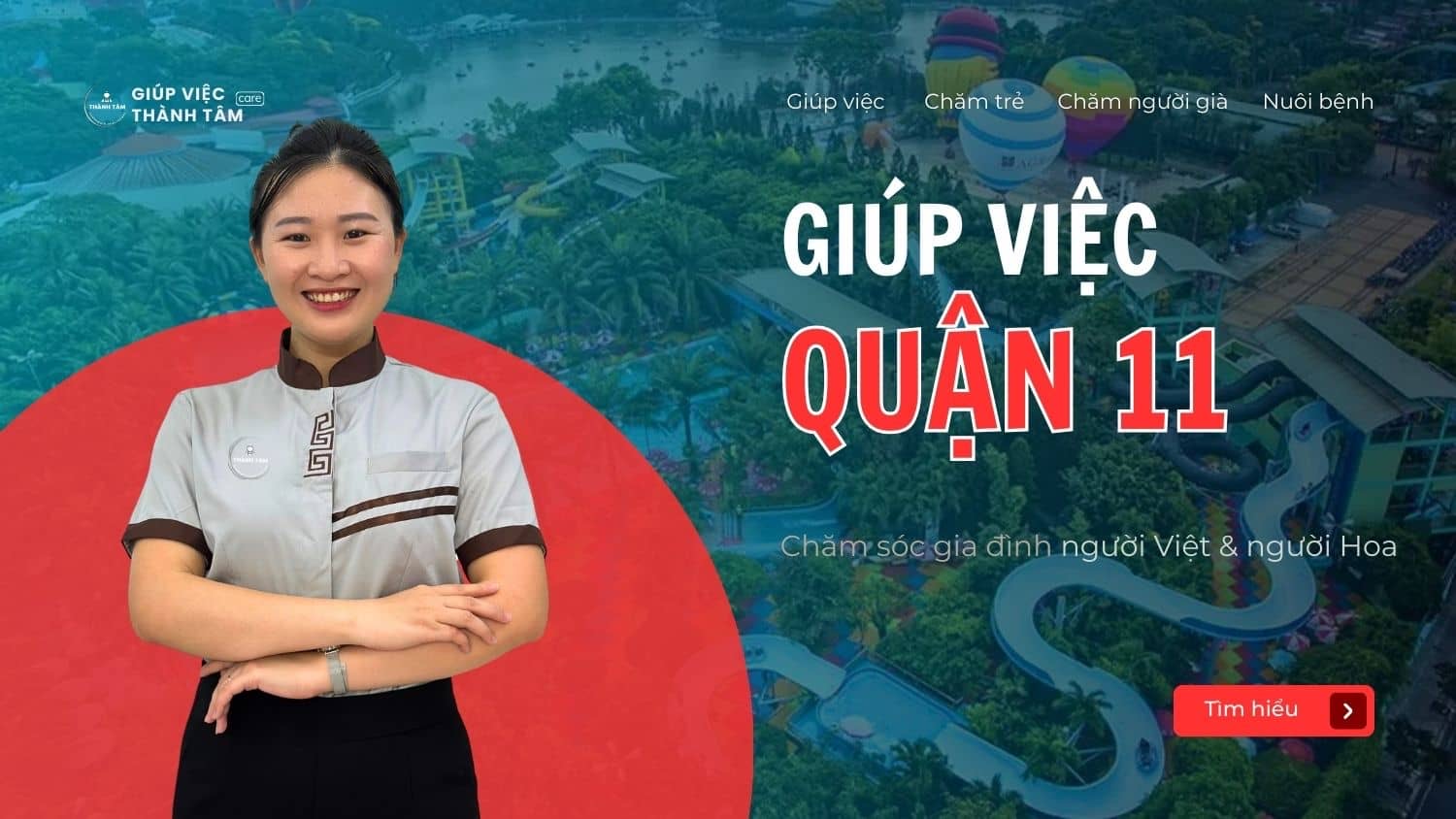 Giúp việc chăm sóc tại Quận 11