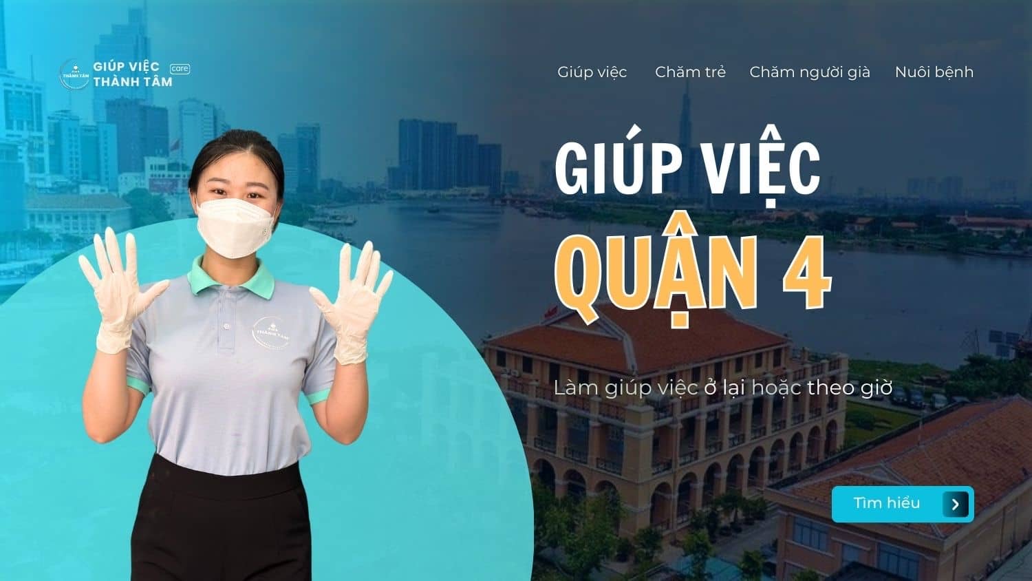 Giúp việc chăm sóc tại Quận 4