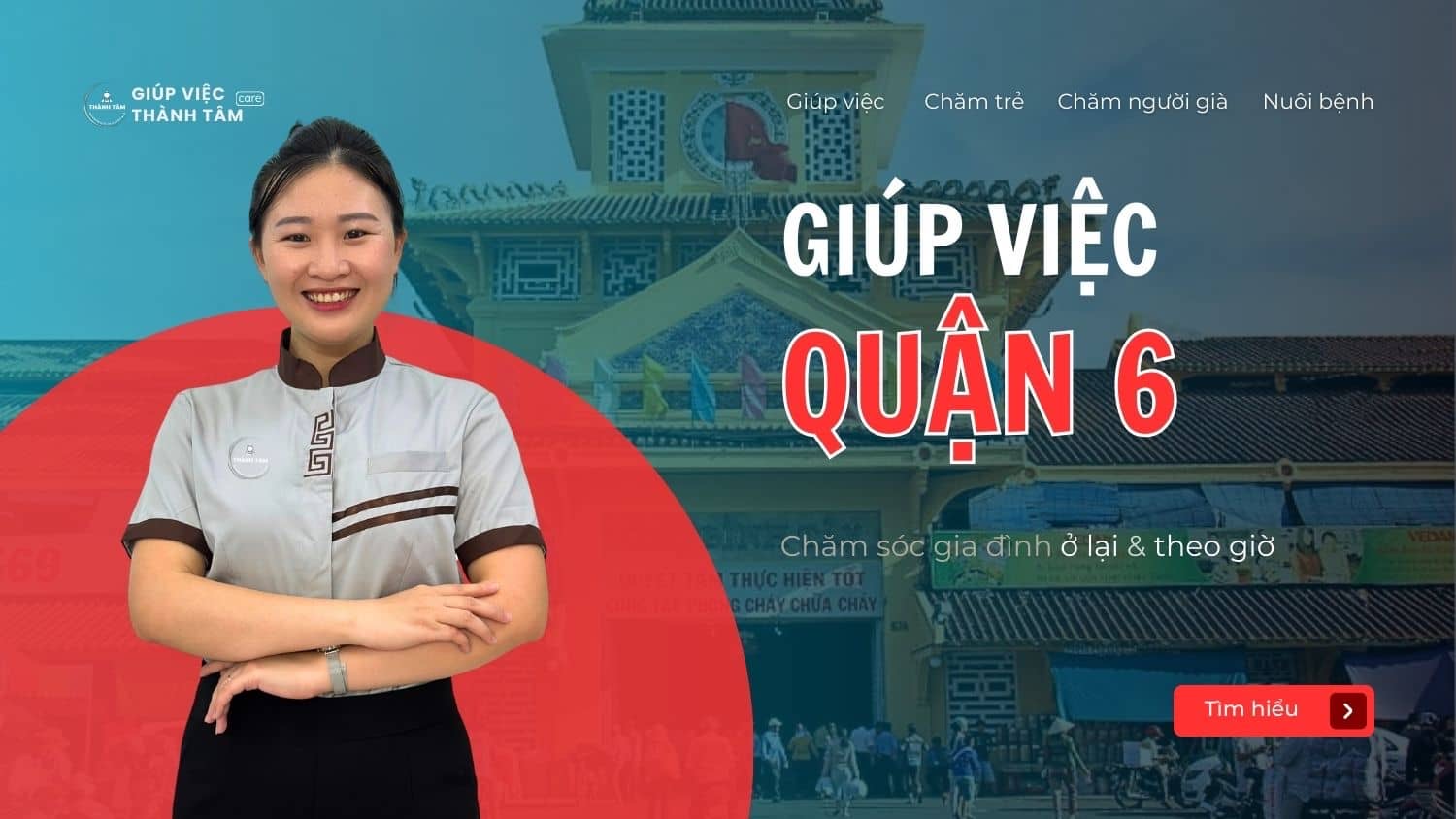 Giúp việc chăm sóc tại Quận 6