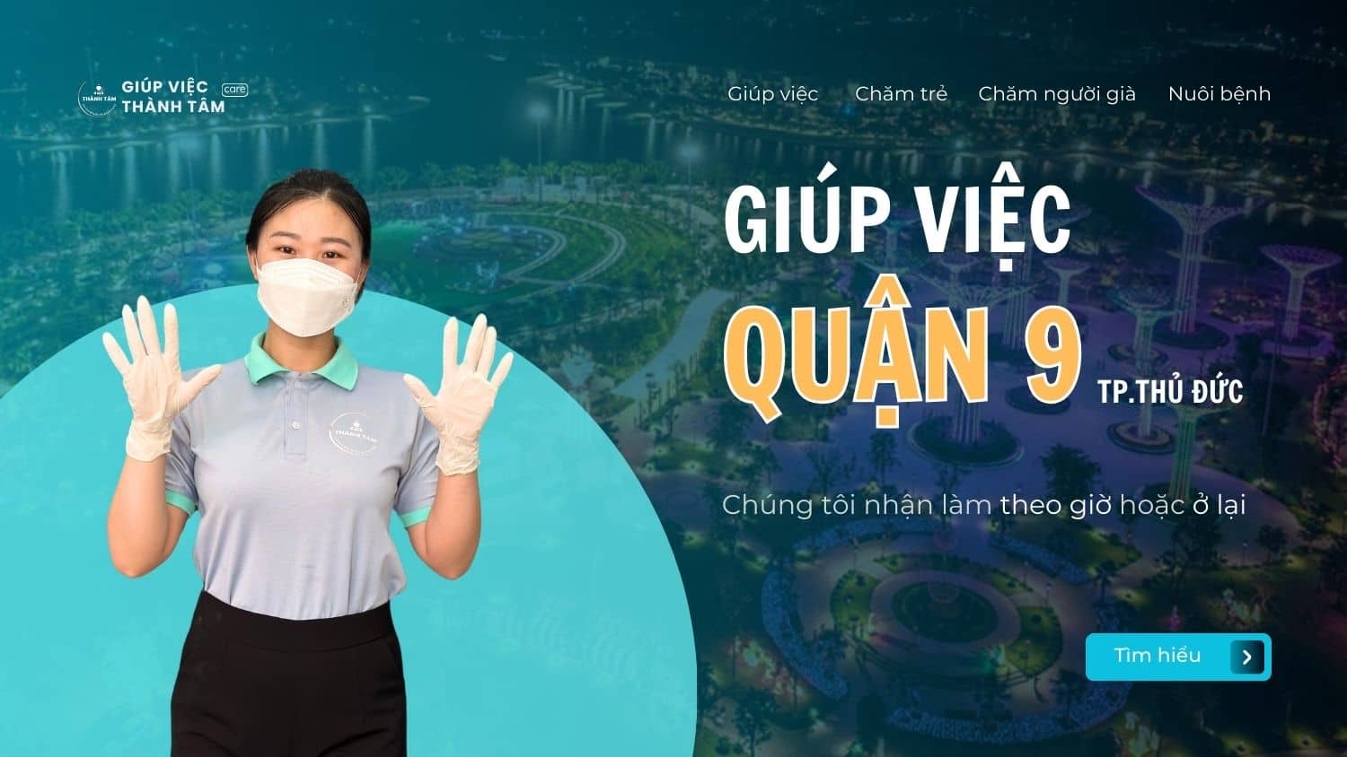 Giúp việc chăm sóc tại Quận 9 (Tp.Thủ Đức)