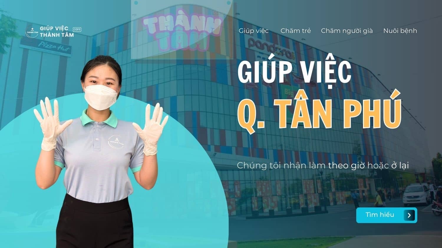 Giúp việc chăm sóc quận Tân Phú