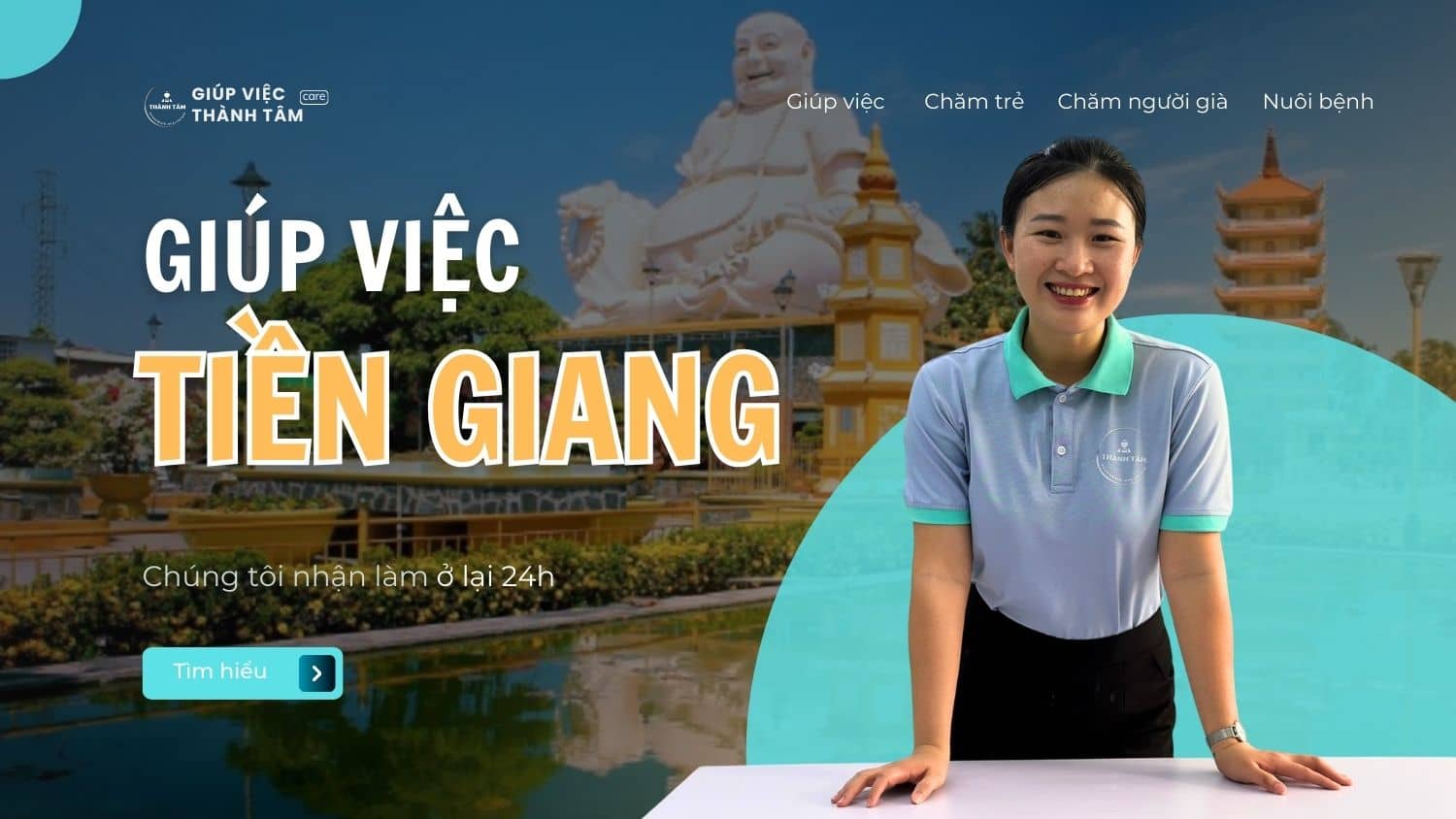 Giúp việc chăm sóc tại Tiền Giang