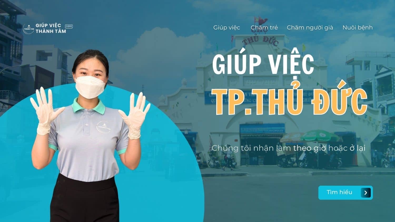 Giúp việc chăm sóc tại thành phố Thủ Đức