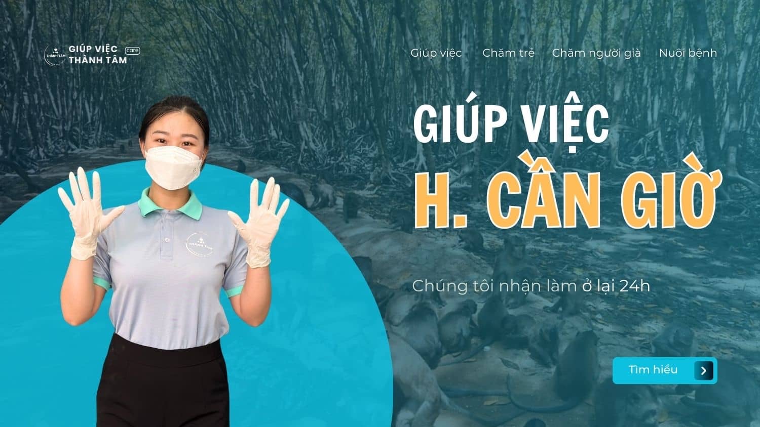 Giúp việc chăm sóc tại Huyện Cần Giờ